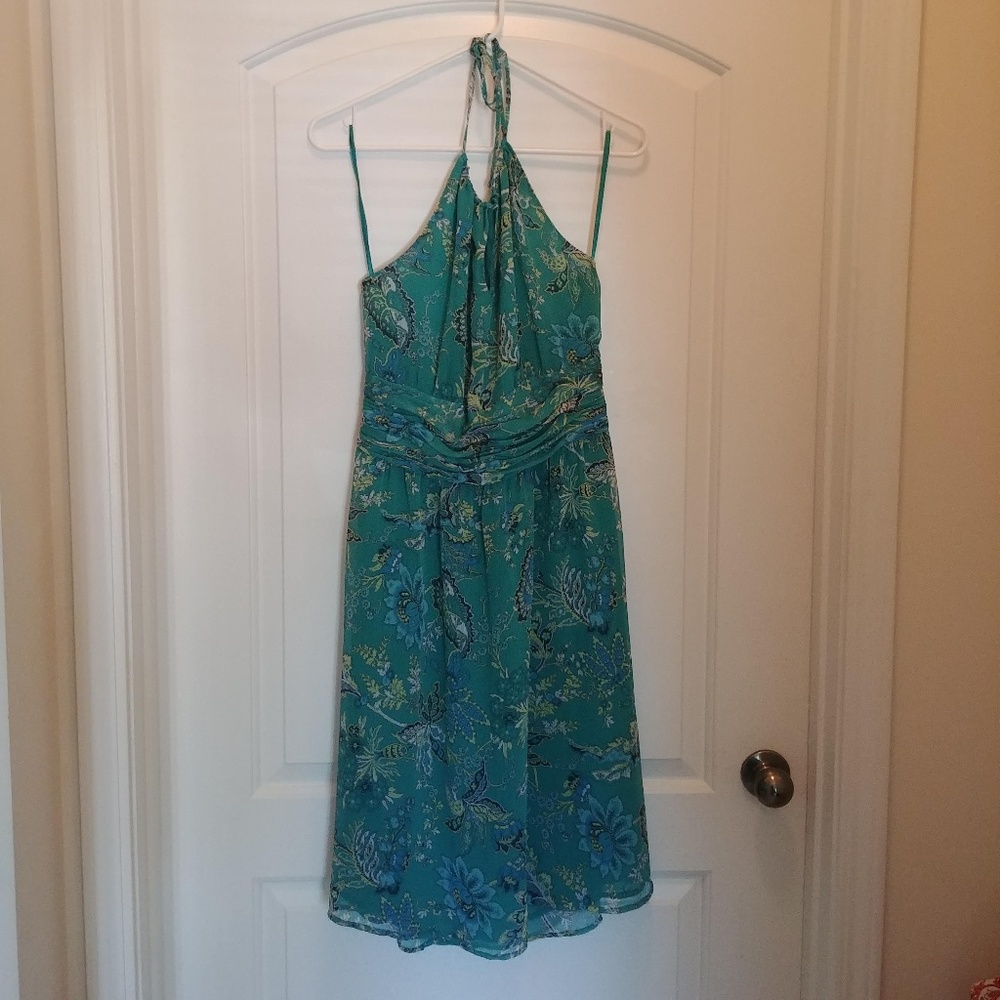 Ann Taylor Loft Halter Dress Size 10